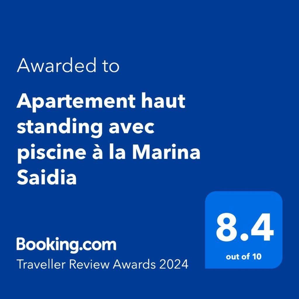 Apartement Haut Standing Avec Piscine A La Marina Saidia Saïdia Exterior foto